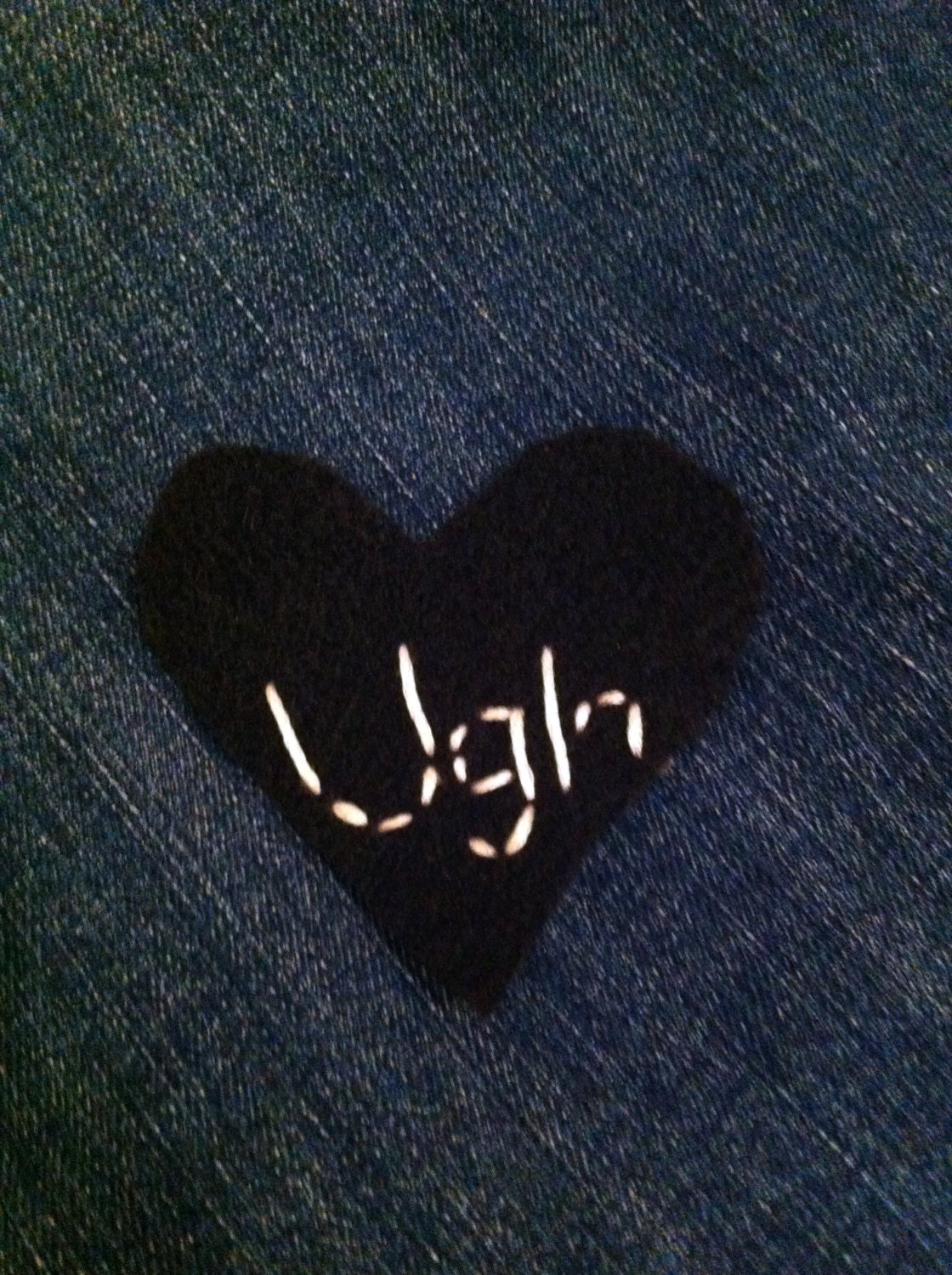 UGH - Handmade Mini Felt Patch