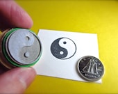 Yin Yang Rubber Stamp Yin Yang Symbols Opposing Energies of the Universe