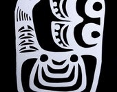 Scandinavian Inspired Bird III - ORIGINAL paper cutting