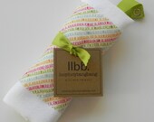 The Original Snap to Hang Flour Sack Kitchen Towel in Sherbet Doodles Print from Summer Collection