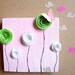 Nursery Art, Home Decor, Birthday for Her, Anniversary for Her--OOAK Upcycled Wood Block-- Mini Whimsical Painting-Mixed Media