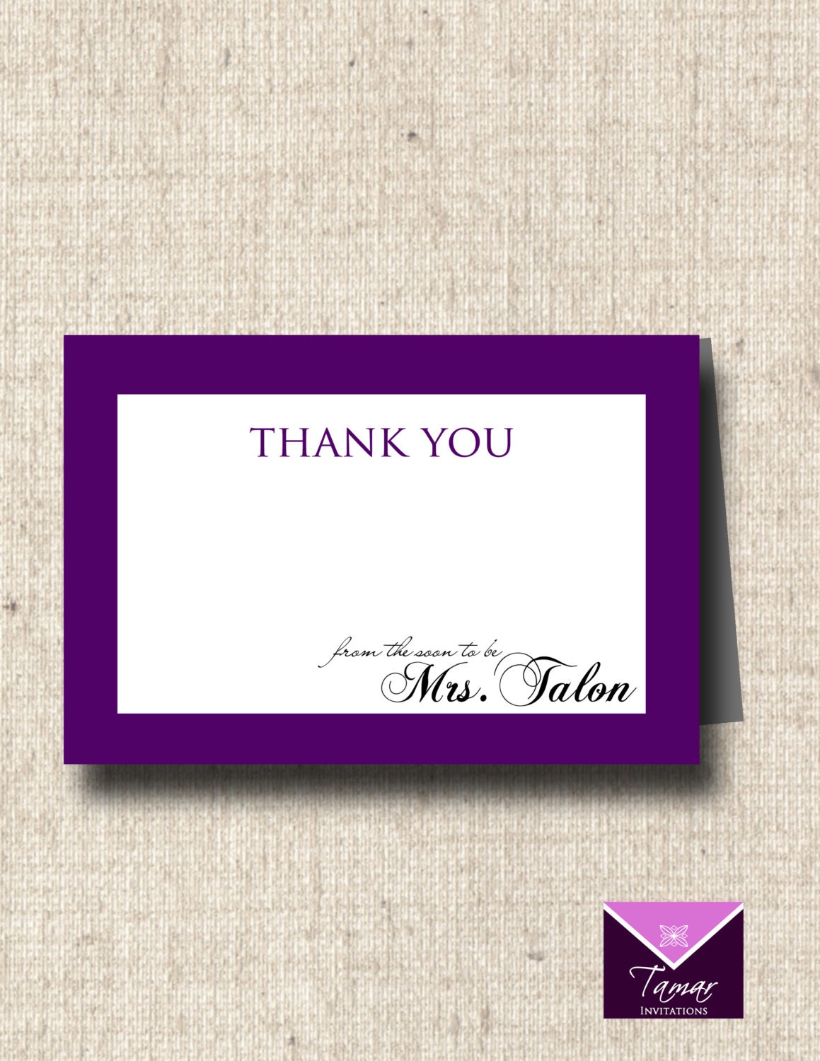 Printable Thank You Card - From the soon to be bride Il_170x135
