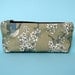 Pencil Case Green Bird Pattern