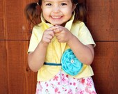 Ruffled Bolero Jacket in Yellow
