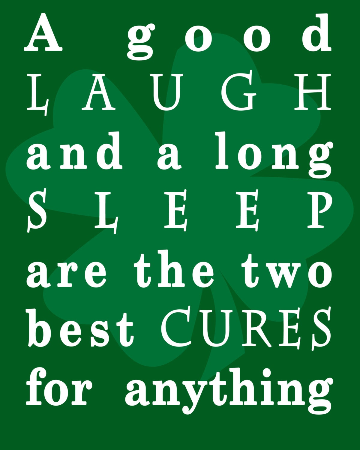 4x6 Irish Proverb