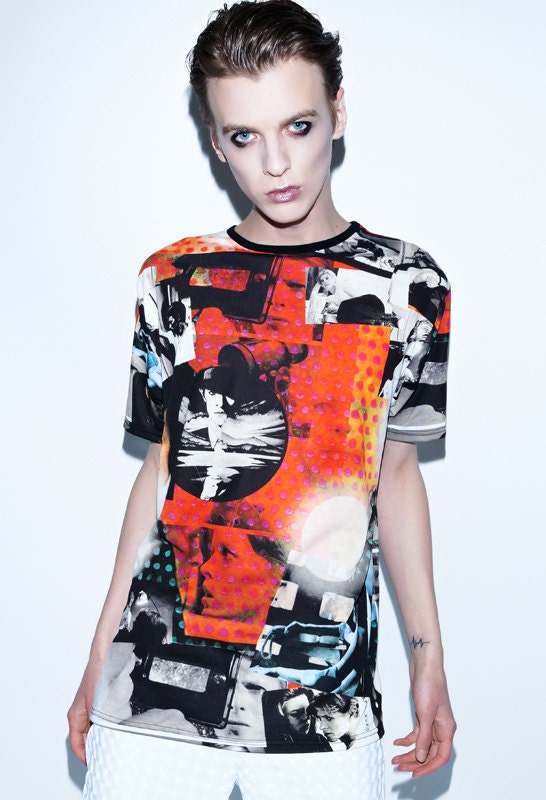 Bowie Man Who Fell To Earth Charles of London T-shirt UNISEX