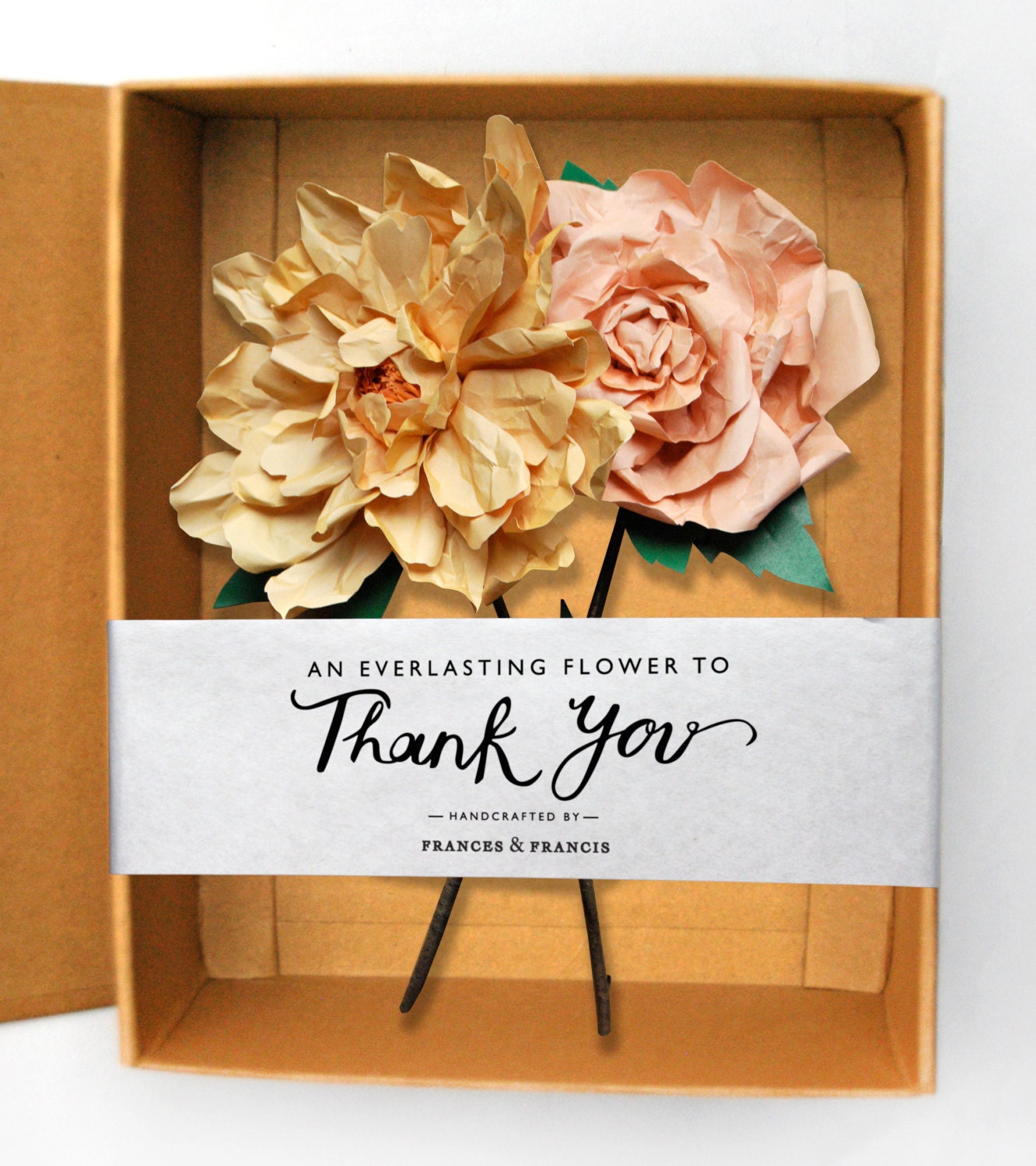Gift Box & Everlasting Flowers for Many Occasions