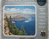 View-Master Reels Crater Lake National Park Vacationland Series in Original Sleeve Viewmaster Sawyer's A246