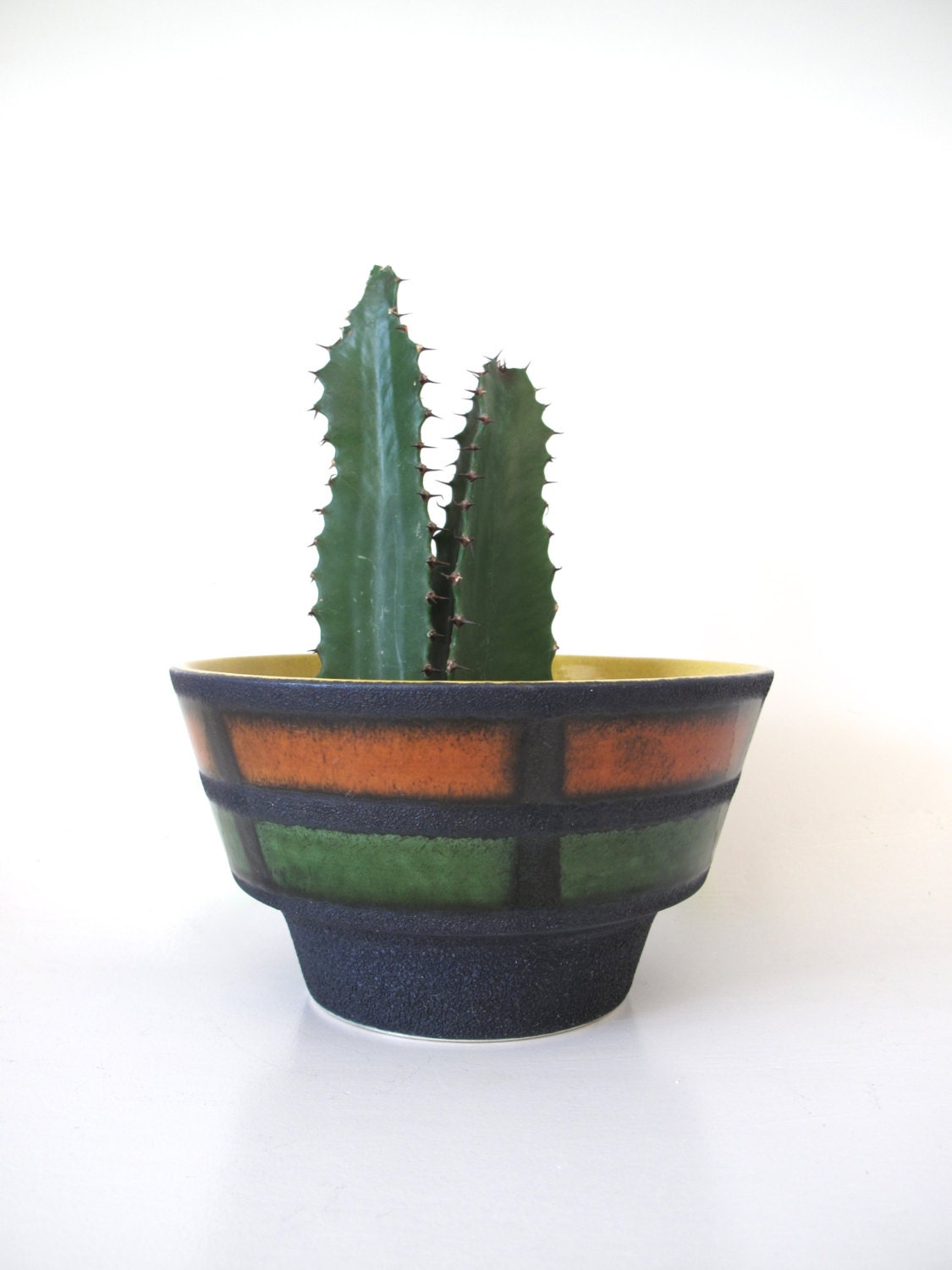 Mid Century West Germany Art Pottery Planter