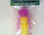 SEA-BORG MUTATION 4.5 inch Plastic Resin Figure - magenta prototype head