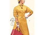Plus Size (or any size) Vintage 1949 Suit Sewing Pattern - PDF - Pattern No 10 Susie