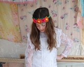 Neon Pipe Cleaner Flower Crown