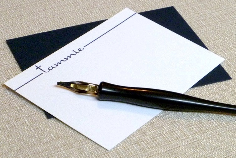 Personalized Stationery Note Card