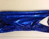 Shimmery Blue Vintage Dress // Metallic Blue Dress // Cocktail Dress // 1990's