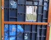 Midnite Blue wall hanging Jewelry Display