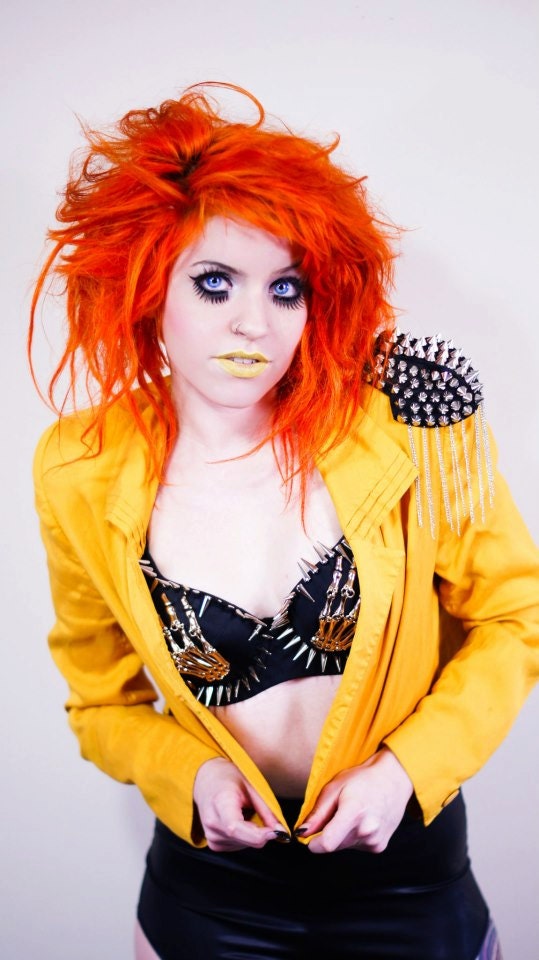 Custom Upcycled Vintage Yellow Blazer MEDIUM