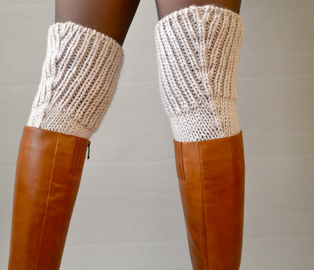 Merino Thigh High Stockings