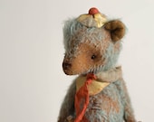 Sky Blue Teddy Bear Oleg  - Soft Toys Stuffed With Love