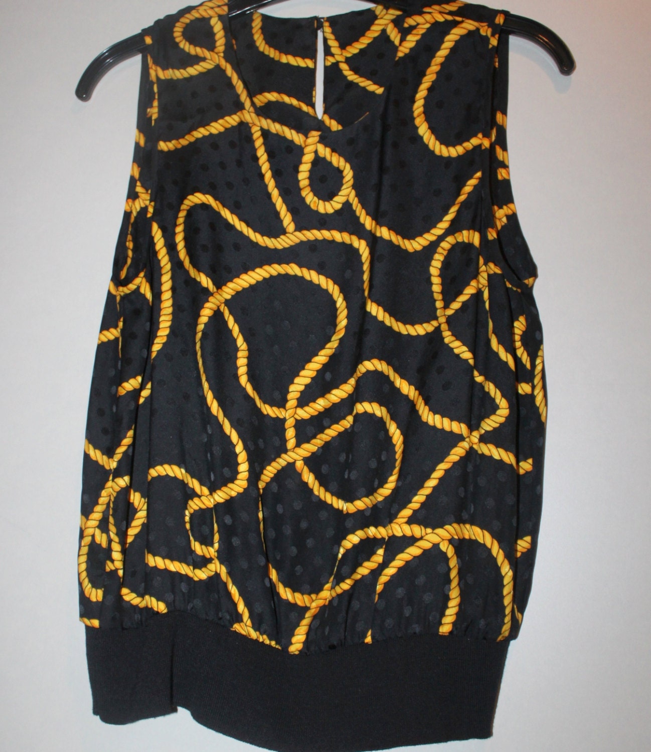 Vintage scarf print shirt