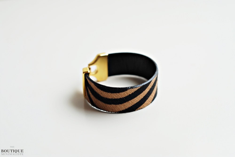 Fur Bracelet - Animal Print