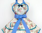 Mad Men Dress Apron for Tea Party