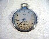 Vintage Doxa  mechanical pocket watch with beautiful art deco dial