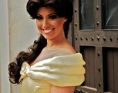 belle beauty and the beast wig