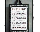 Twilight Inspired 5x7 Wooden Plaques - (New Moon,Eclipse,Breaking Dawn) -Choose One