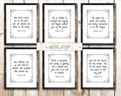 Bible Verse Printable, Scripture Print Christian wall art decor poster, typography - Proverbs 31 woman - Collection