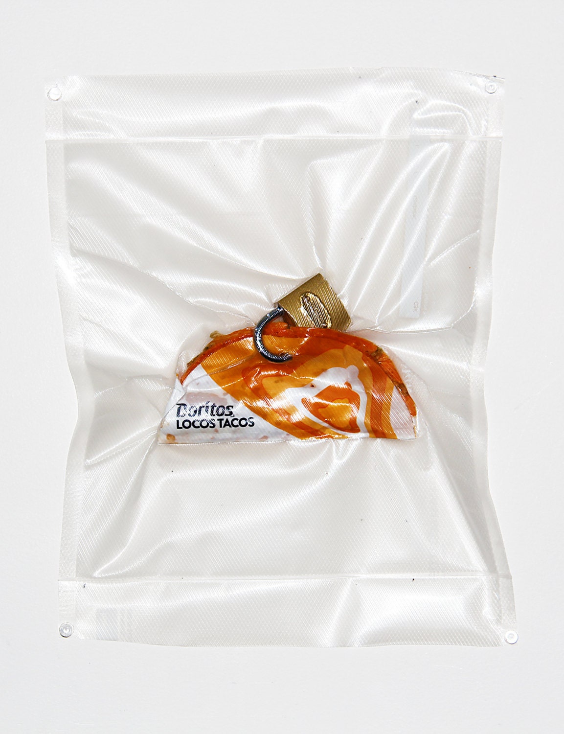 vacuum sealed DORITOSLOCOS taco MASTER LOCKED shut (Key Sold Separately) Highly Significant (Consider The Consequences of Tardiness)