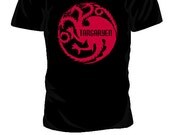 game of thrones t shirt House Targaryen of DragonstoneT-shirt short sleeve