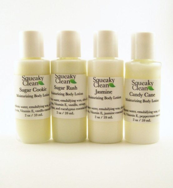 2 oz Vegan Moisturizing Lotion made with a blend of citrus and floral essential oils