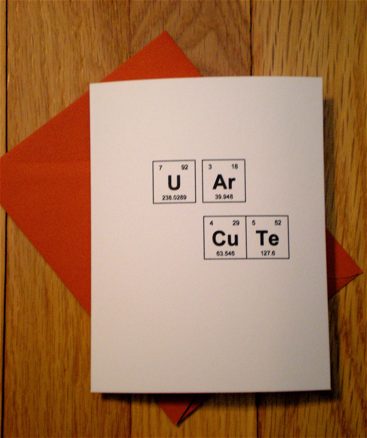 Periodic Table of the Elements "U Ar CuTe"
