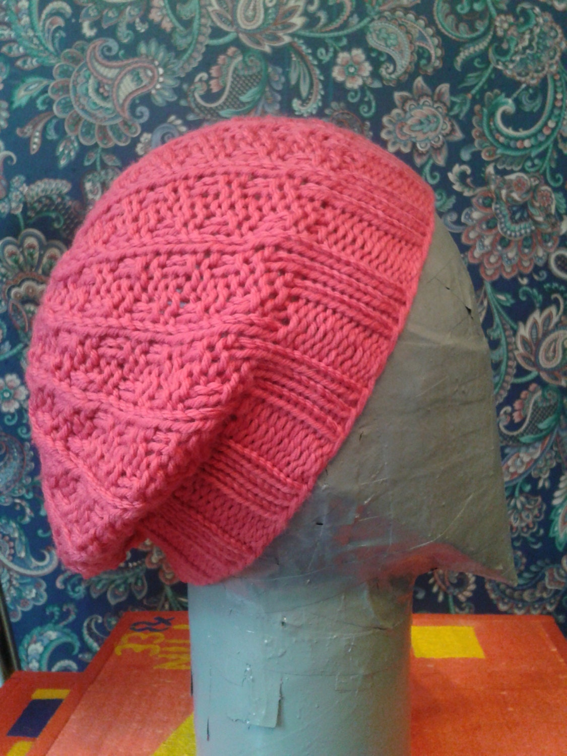 Pretty in Pink Beret Hat
