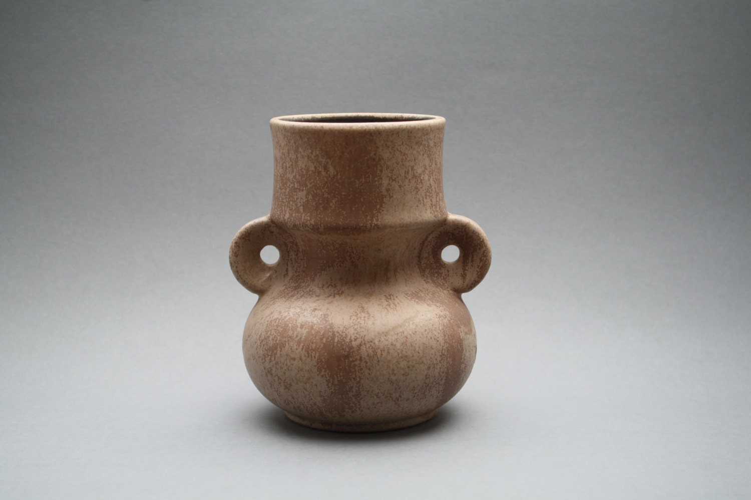 Vintage Otto Keramik vase, double handled, 1970s