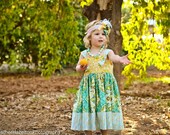 Headbands - TENDER BUD - Girl Headband - Little Girls Hair Accessories - Children Clothing - Rosette Satin Flower - M2m Matilda Jane Dress