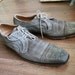1970 Vintage Suede Grey Casual Shoes for Men / EU size: 42 / US/Canada size 8.5
