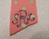 Add A Glitter Monogram