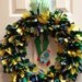 Custom School Spirit Ribbon Wreath