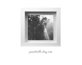 Nature Photography - Black & White Ripple in Water 4x4 Photographic Print