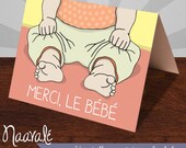 Baby Thank You Cards (6-card set)