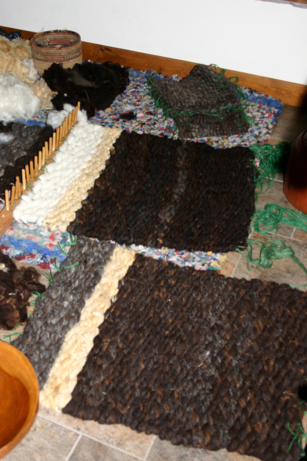 Beautiful woven rugs and mats made to order, that feel like real sheep for comfort and warmth in any situation.