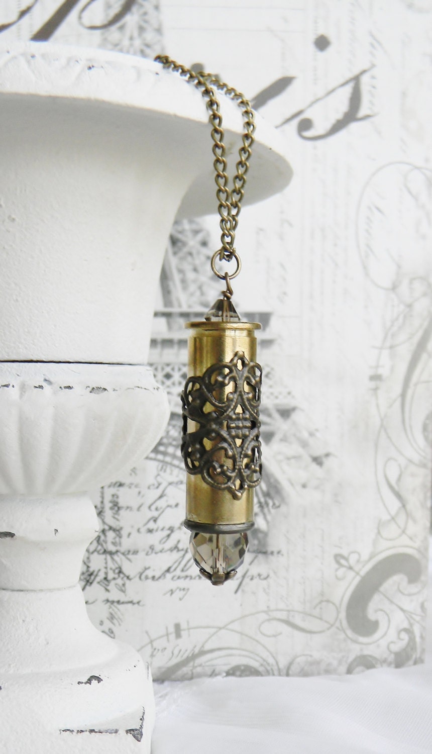 Bullet Necklace, Bullet Jewelry, Shell case Necklace, Outlaw Glam