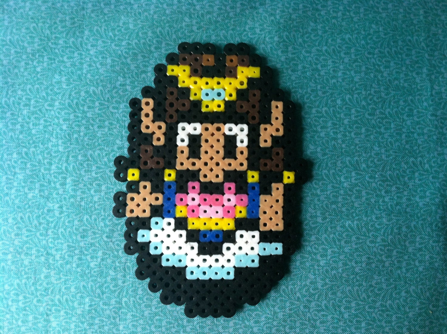 Legend of Zelda Sprite Magnet or Keychain: Perler Zelda Sprite