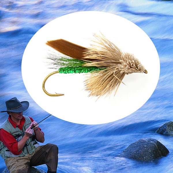 After Dinner Mint Muddler Salmon Steelhead  Skating Fly 3 Flies Size 2 Tied on TMC Hooks