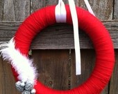 Yarn wreath