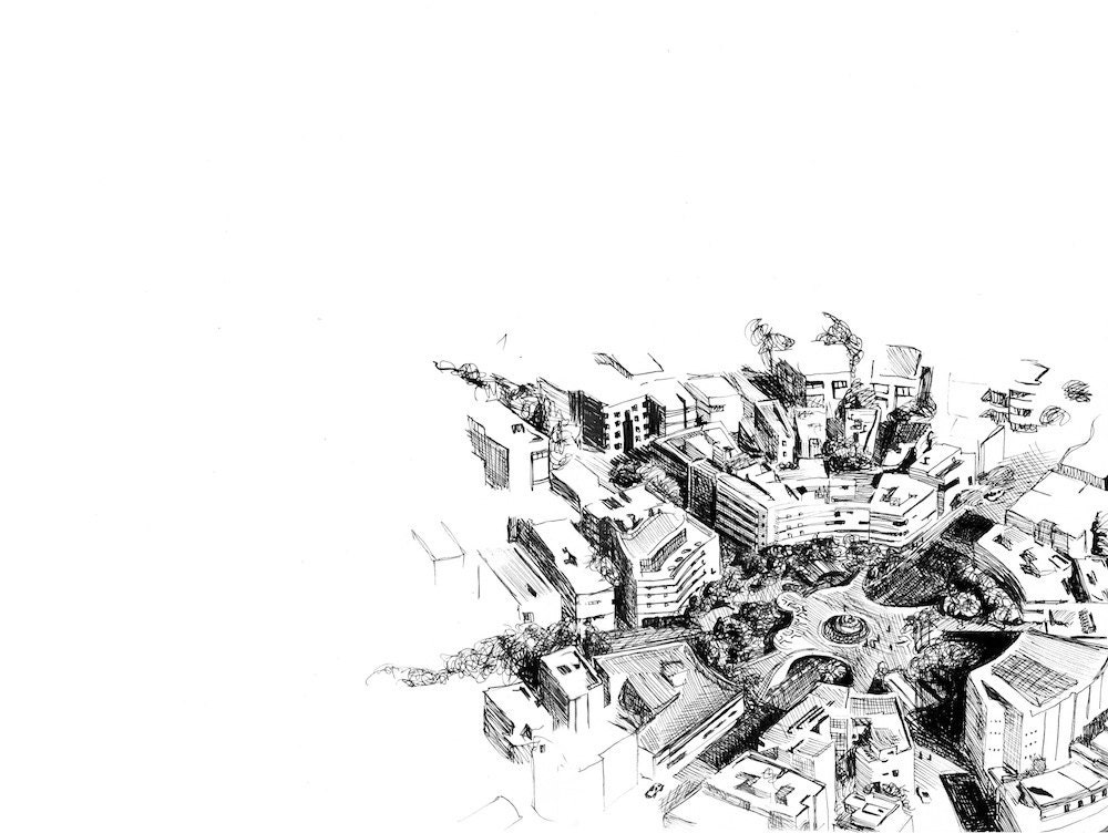 Dizengoff Square Print