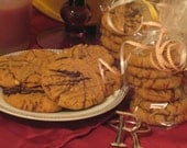 Delicious Peanut Butter Cookies with Dark Chocolate