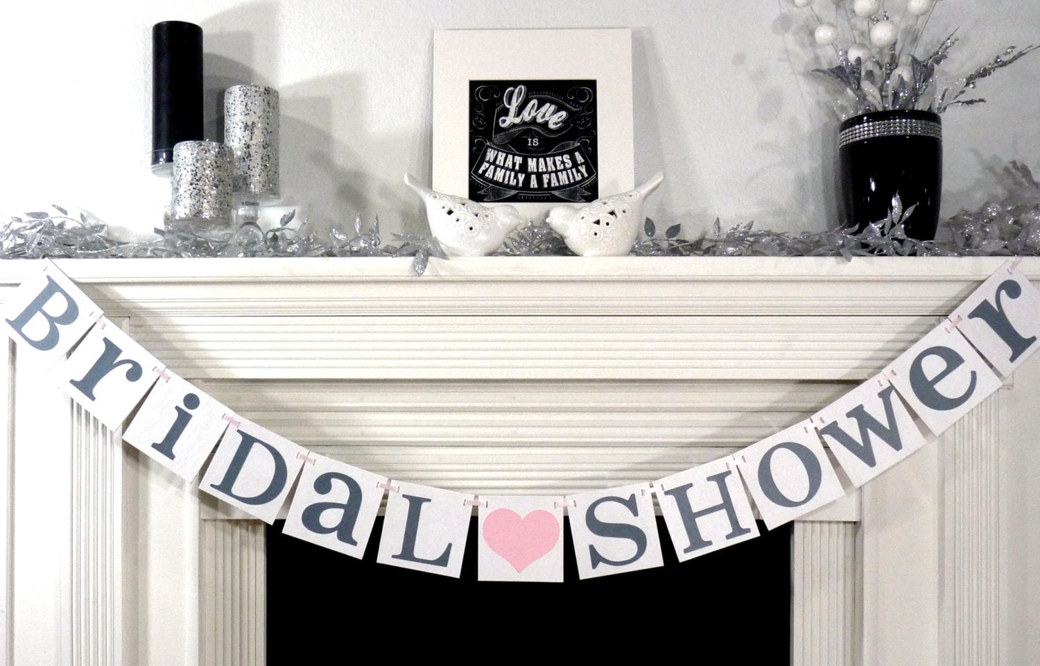 Bridal Shower Banner/ Bride to Be Banner/ Wedding Shower Banner/ Garland/ Photo Prop- Wedding Decor/ Bachelorette Party/ Choose Your Colors