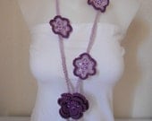 Crochet necklase